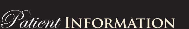 Patient Information
